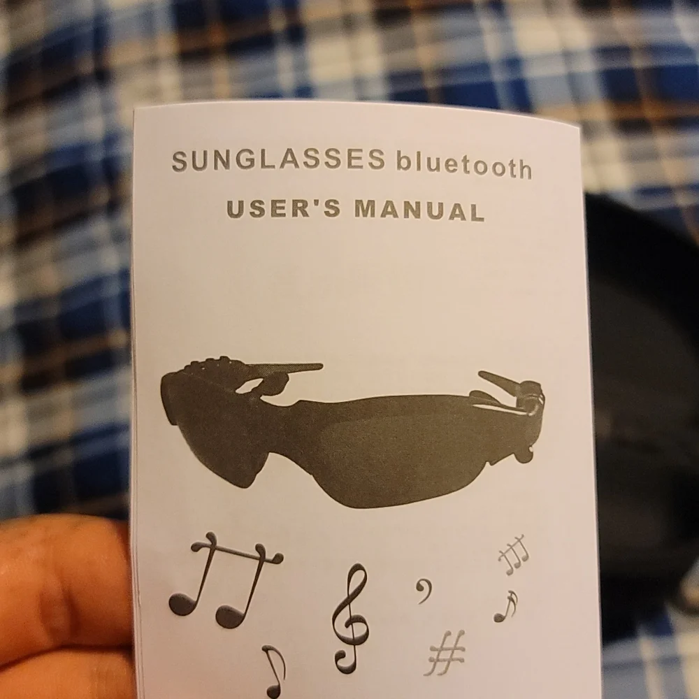 Bluetooth sunglasses black